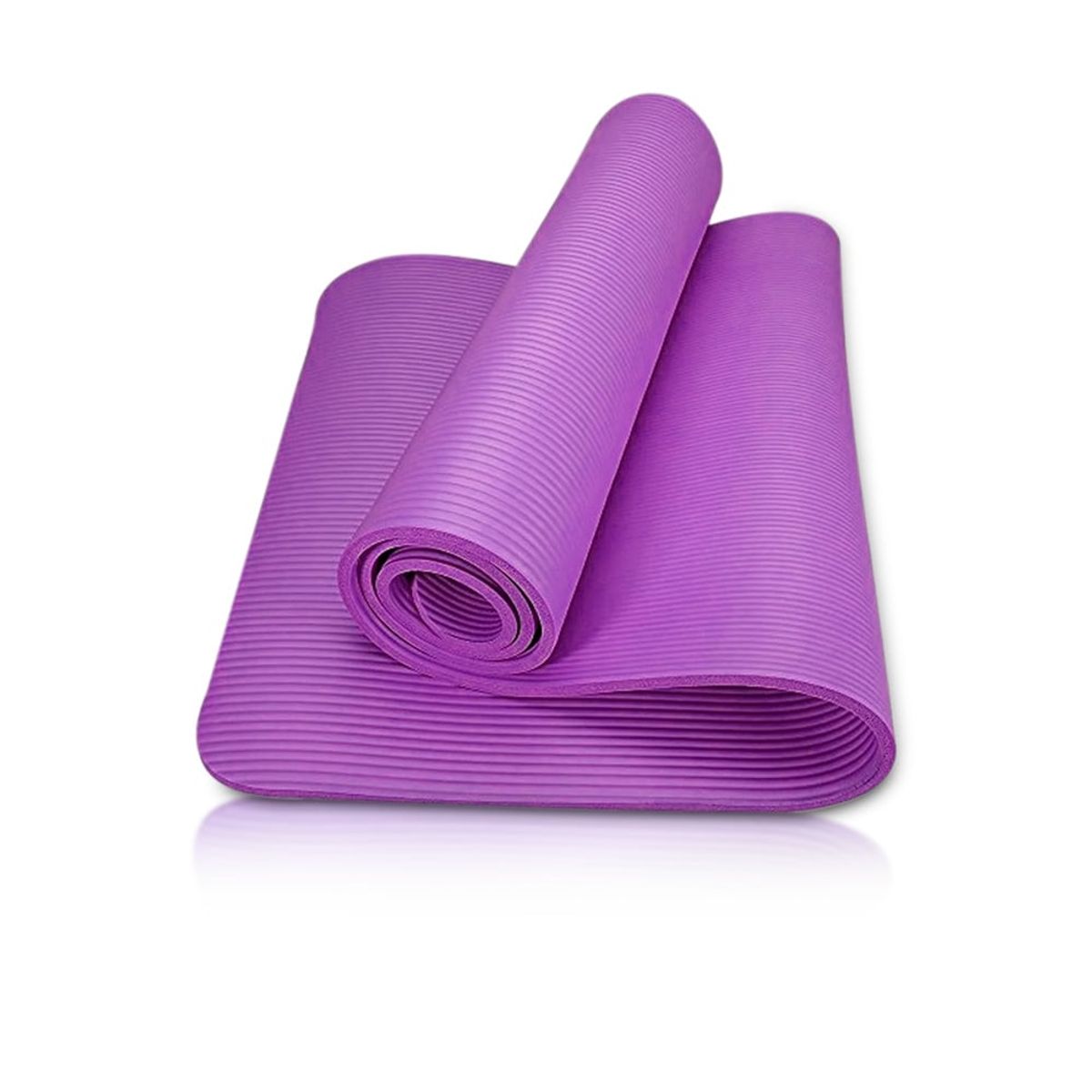 GENERICO - COLCHONETA MAT YOGA DE 10MM MORADO