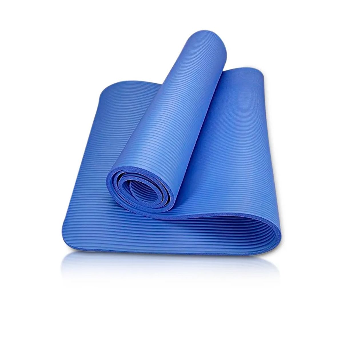 GENERICO - COLCHONETA MAT YOGA DE 10MM AZUL