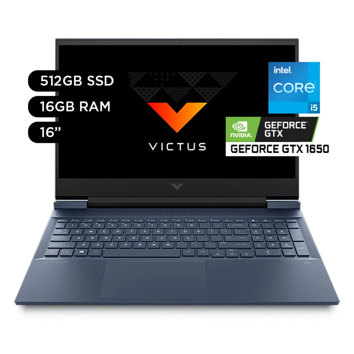 HP - LAPTOP HP VICTUS 16D0505LA INTEL CORE I5 11400H 16GB RAM 512GB SSD 161