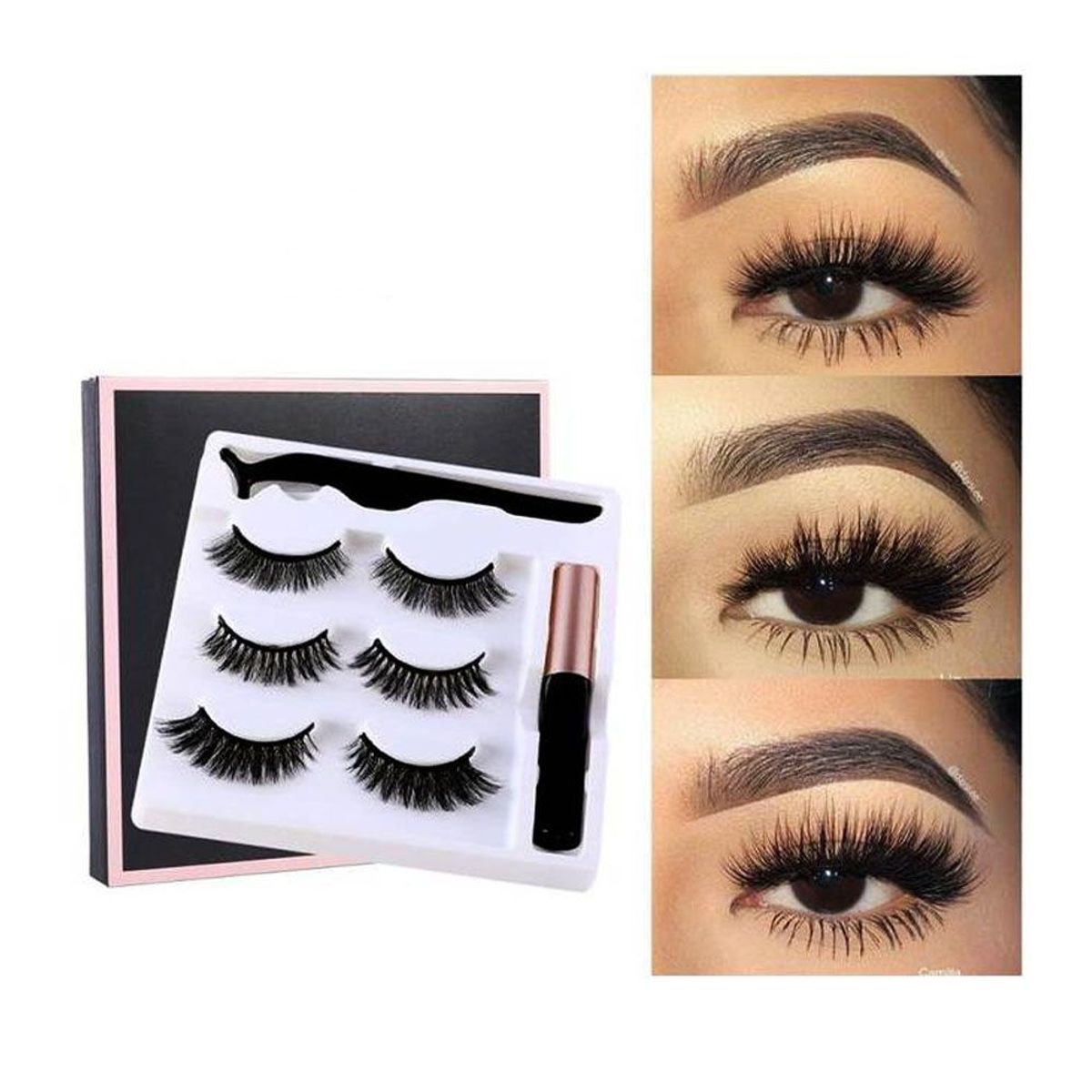 GENERICO - Pestañas Magneticas Postizas Reutilizables