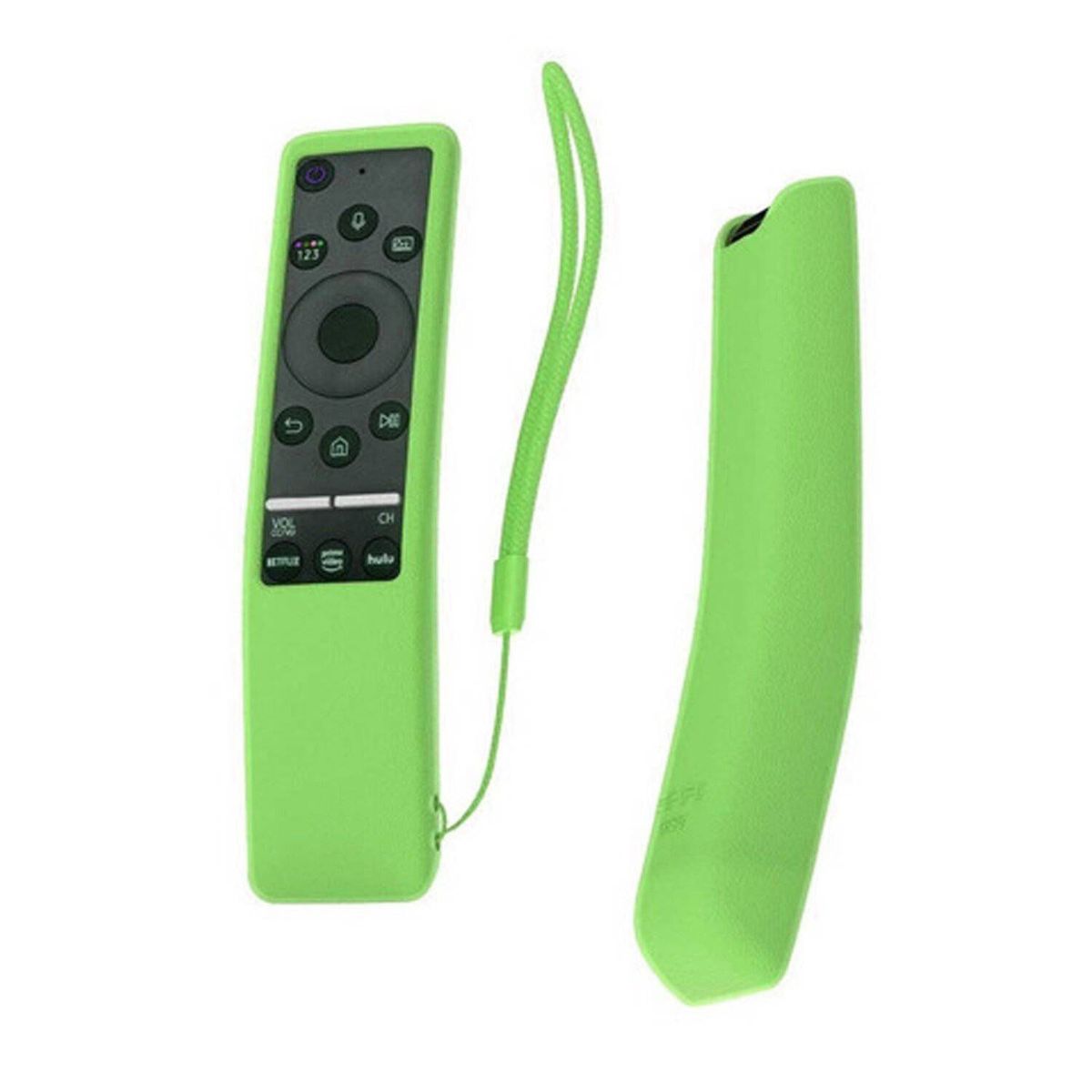 GENERICO - Funda De Silicona Para Control Samsung -Verde