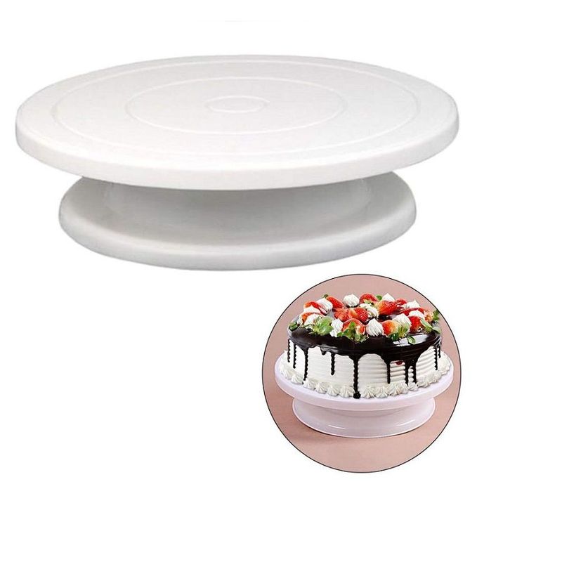 GENERICO - Base giratoria para torta plato de repostería antideslizante
