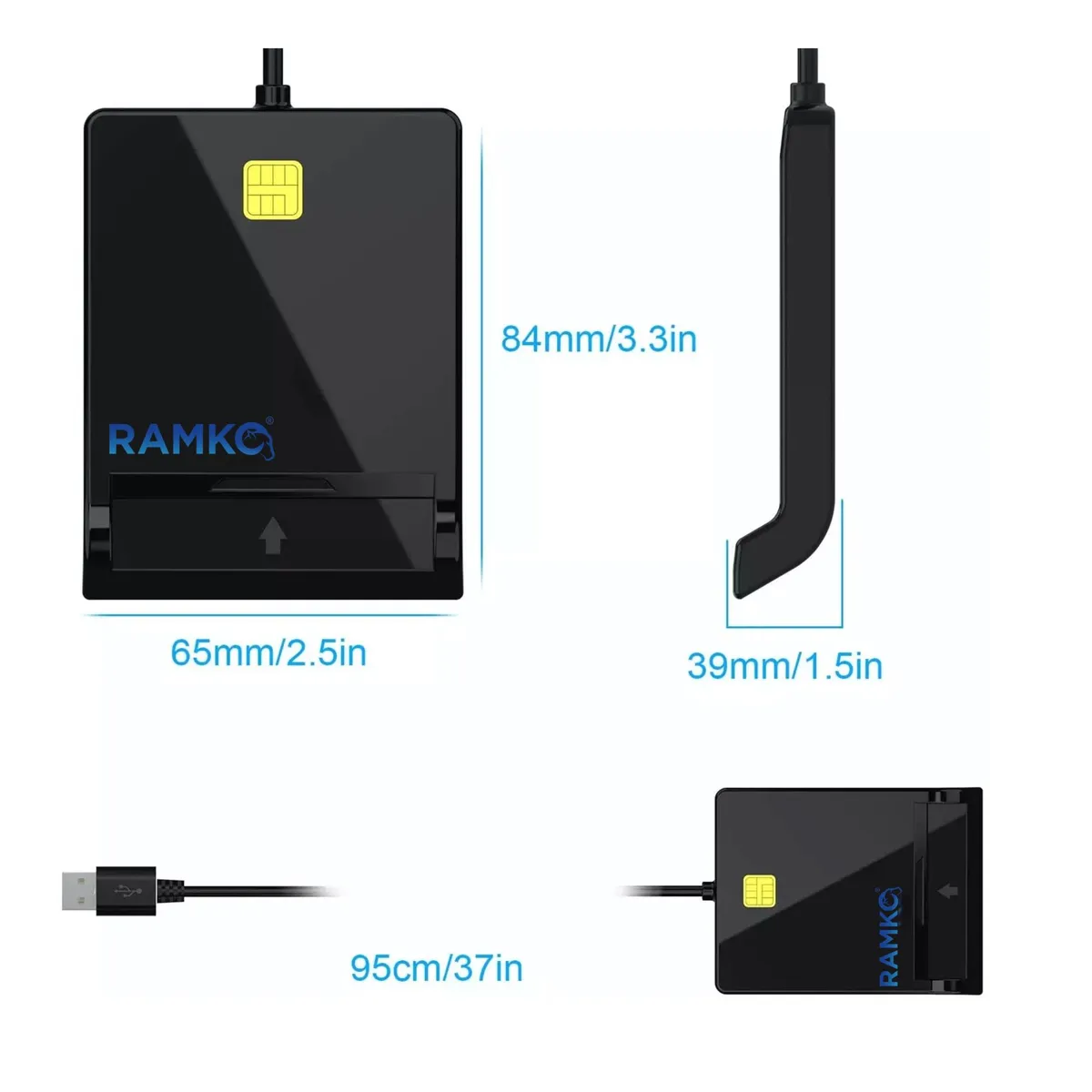 RAMKO - Lector de dni electrónico usb firma digital