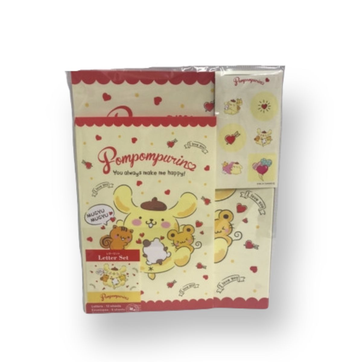 SANRIO - Sanrio - Set de Papel Carta Pom Pom Purin Love
