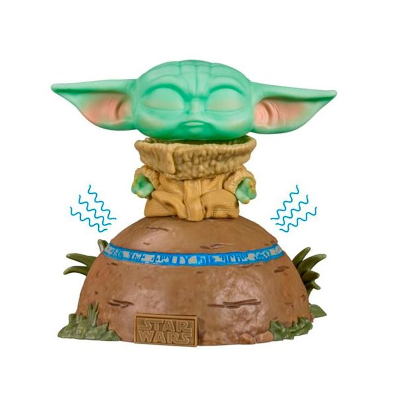 FUNKO - FUNKO POP STAR WARS DLX MANDALORIAN CHILD T FORCE GROGU