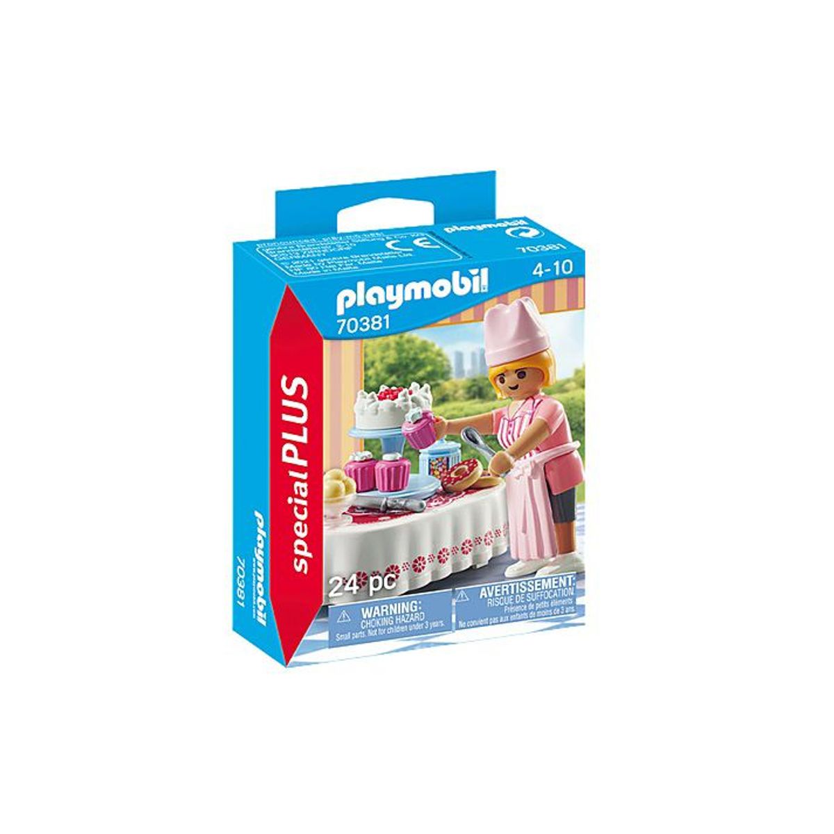 PLAYMOBIL - Playmobil Special Plus Chef con Mesa de Postres