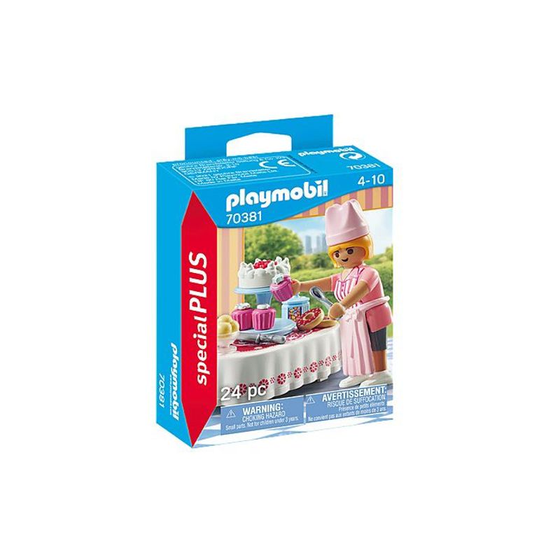 PLAYMOBIL - Playmobil Special Plus Chef con Mesa de Postres