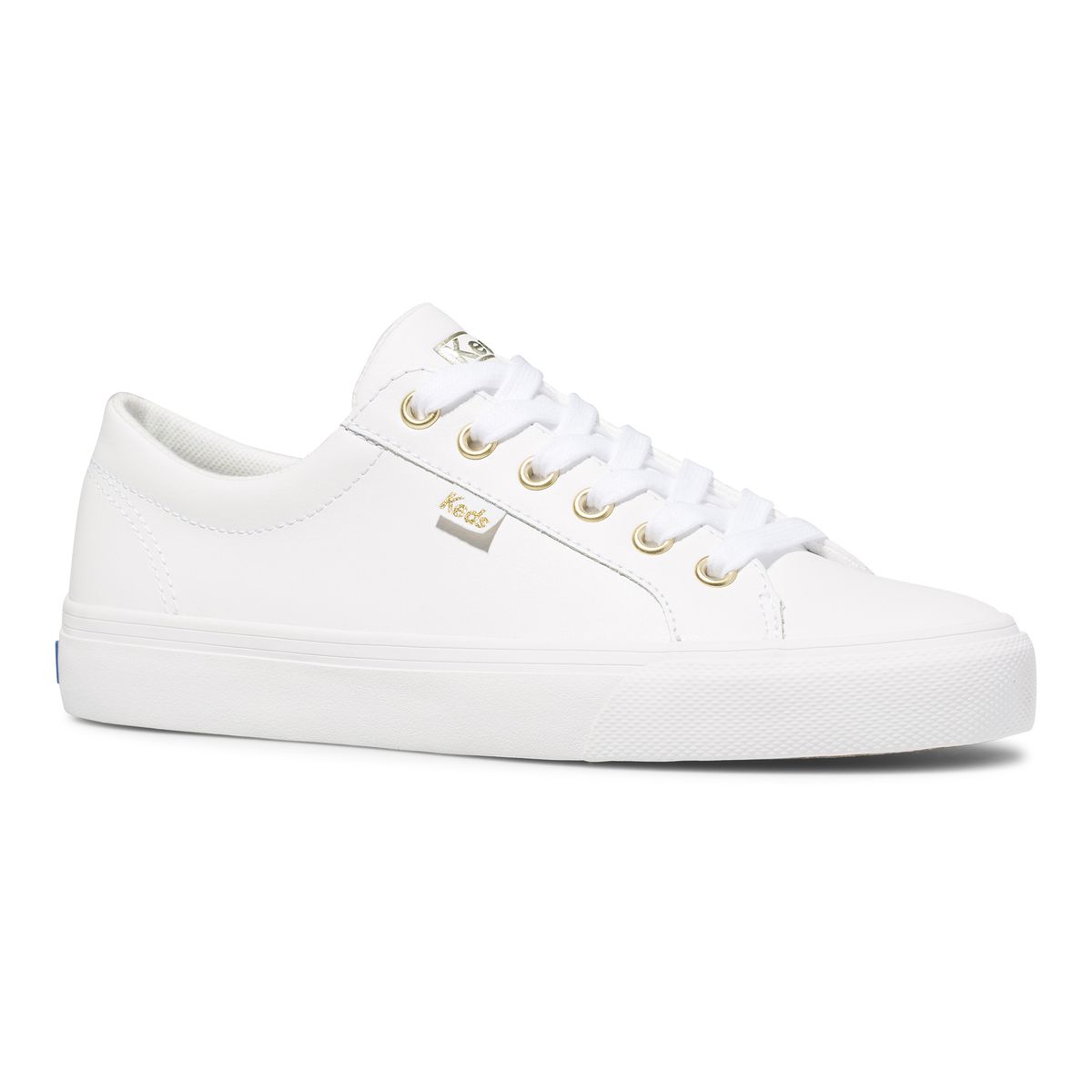 KEDS - Zapatilla Keds Jump Kick Leather White Gold KEDS