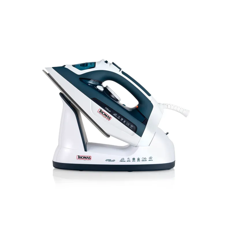THOMAS - Plancha Th 7355 Base Cerámico Vapor Vertical 2200w THOMAS