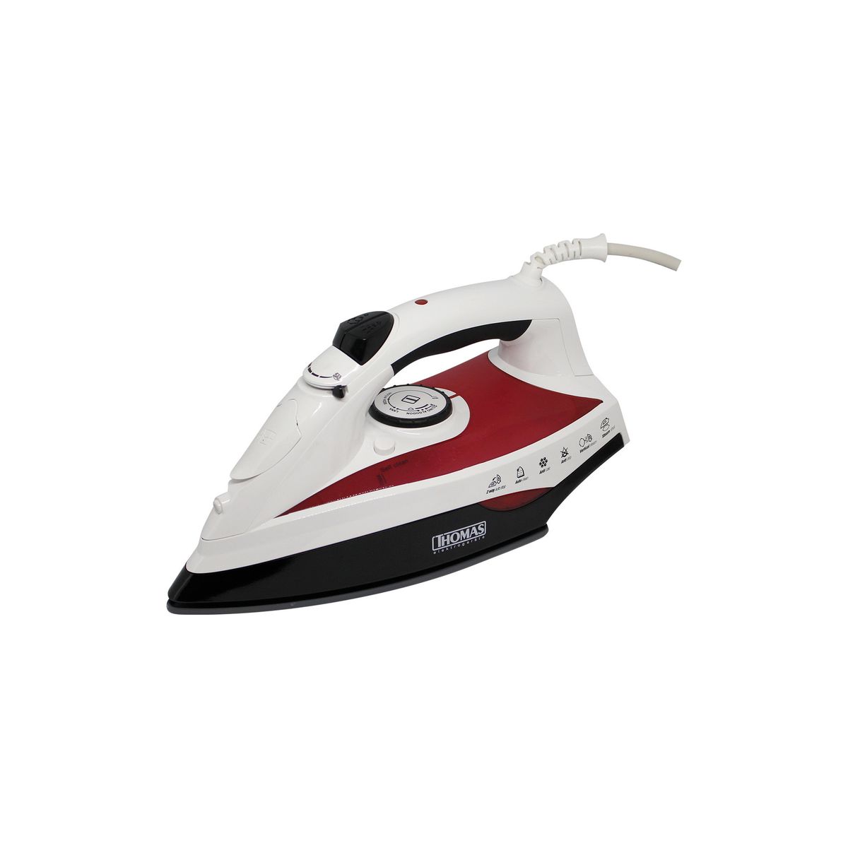 THOMAS - Plancha Th-7301 Base De Cerámica Vapor Vertical 2200w Thomas THOMAS