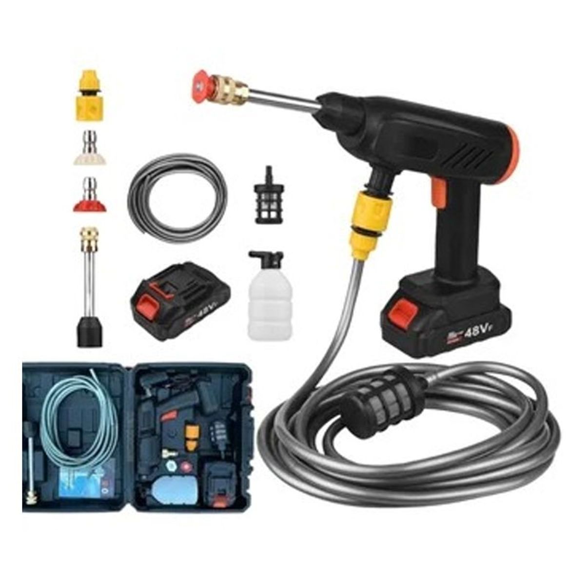 SEISA - Hidrolavadora 48V Inalambrica Hidrojet Lavado