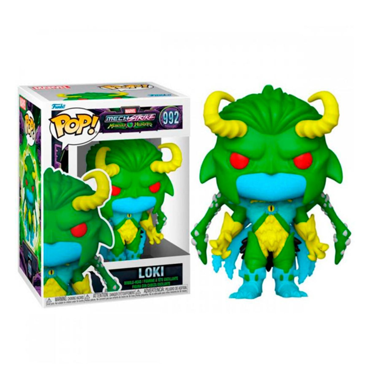FUNKO - FUNKO POP MARVEL MONSTER HUNTERS LOKI