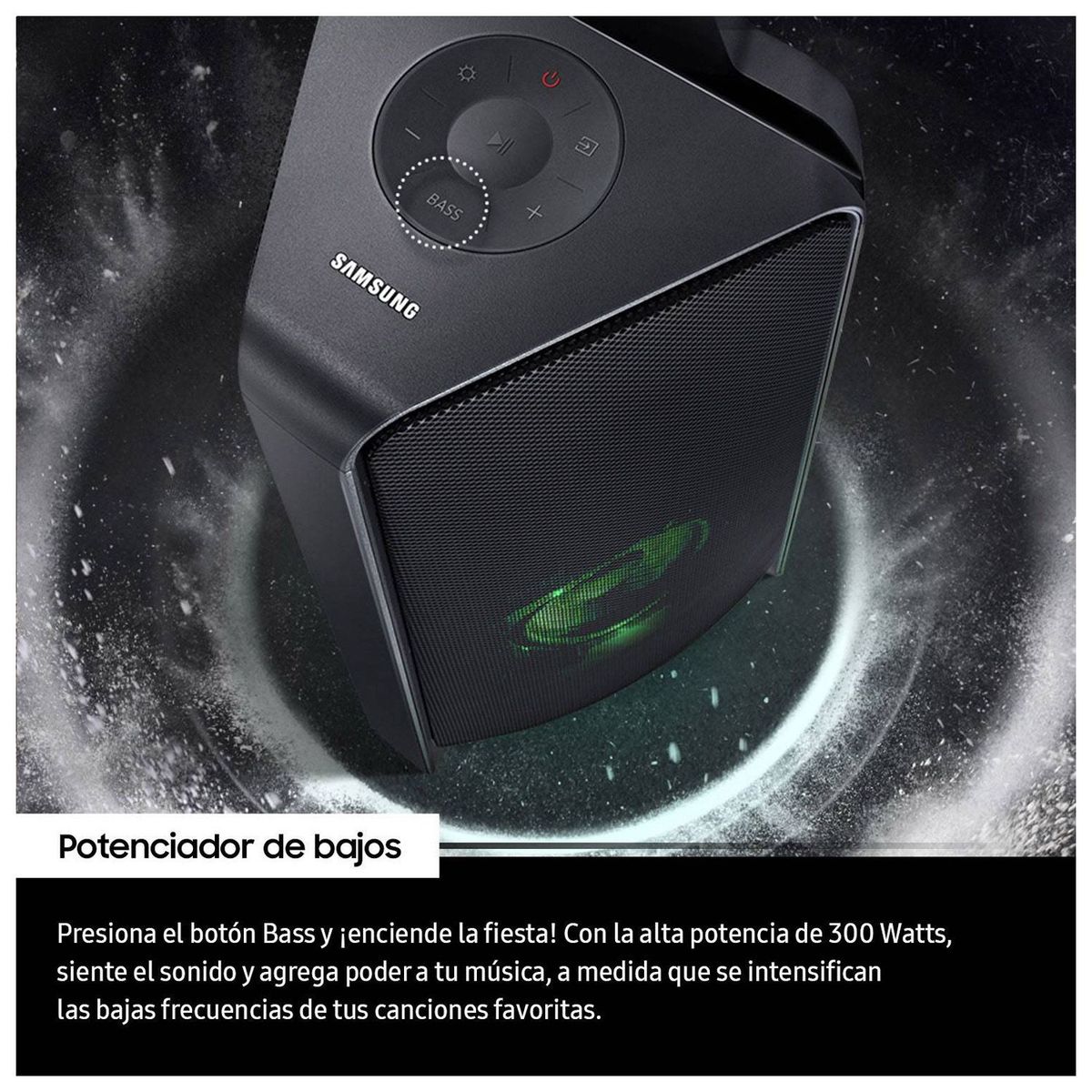 SAMSUNG - Torre de sonido Samsung Bluetooth 300W MX-T40