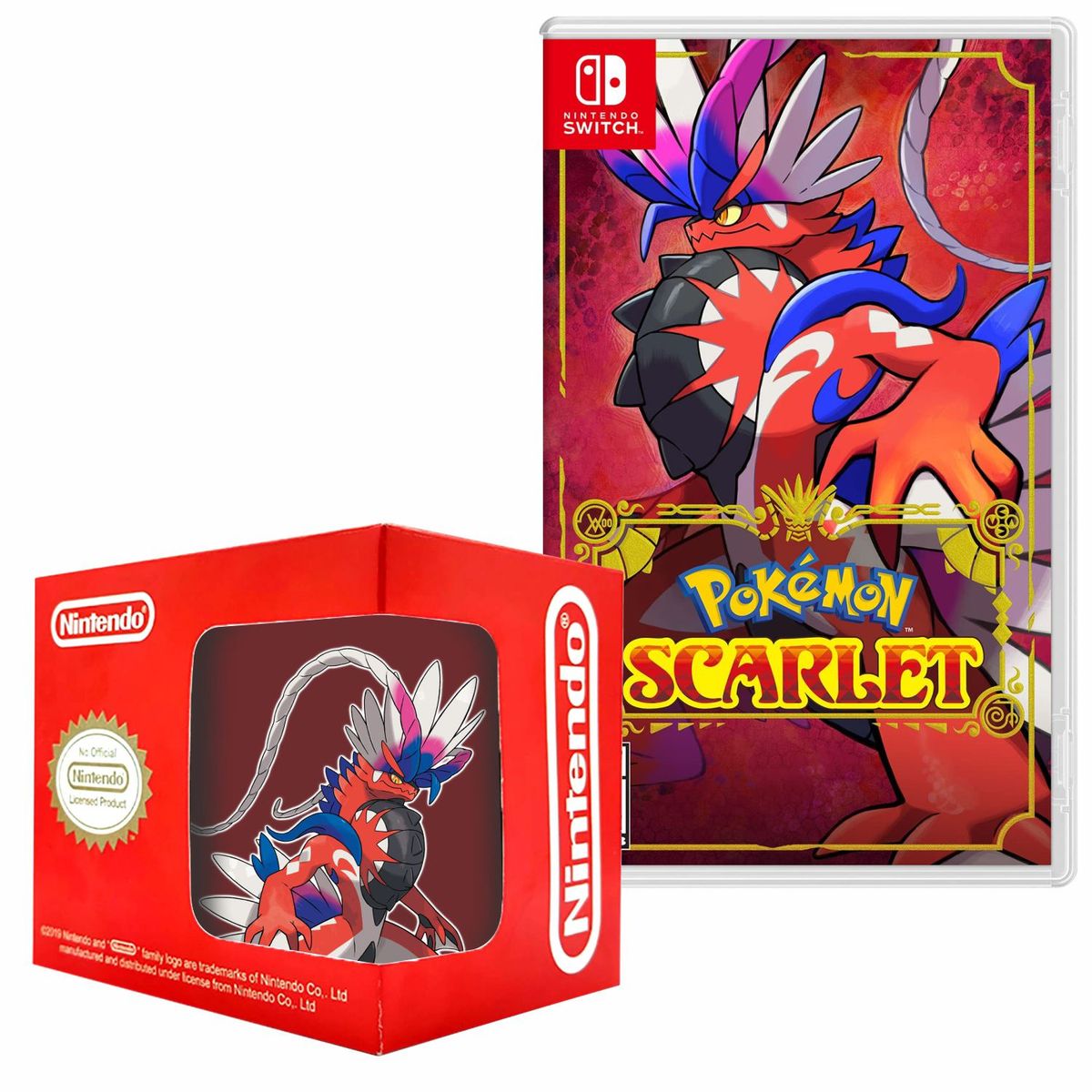 NINTENDO - Pokemon Scarlet Nintendo Switch  Taza