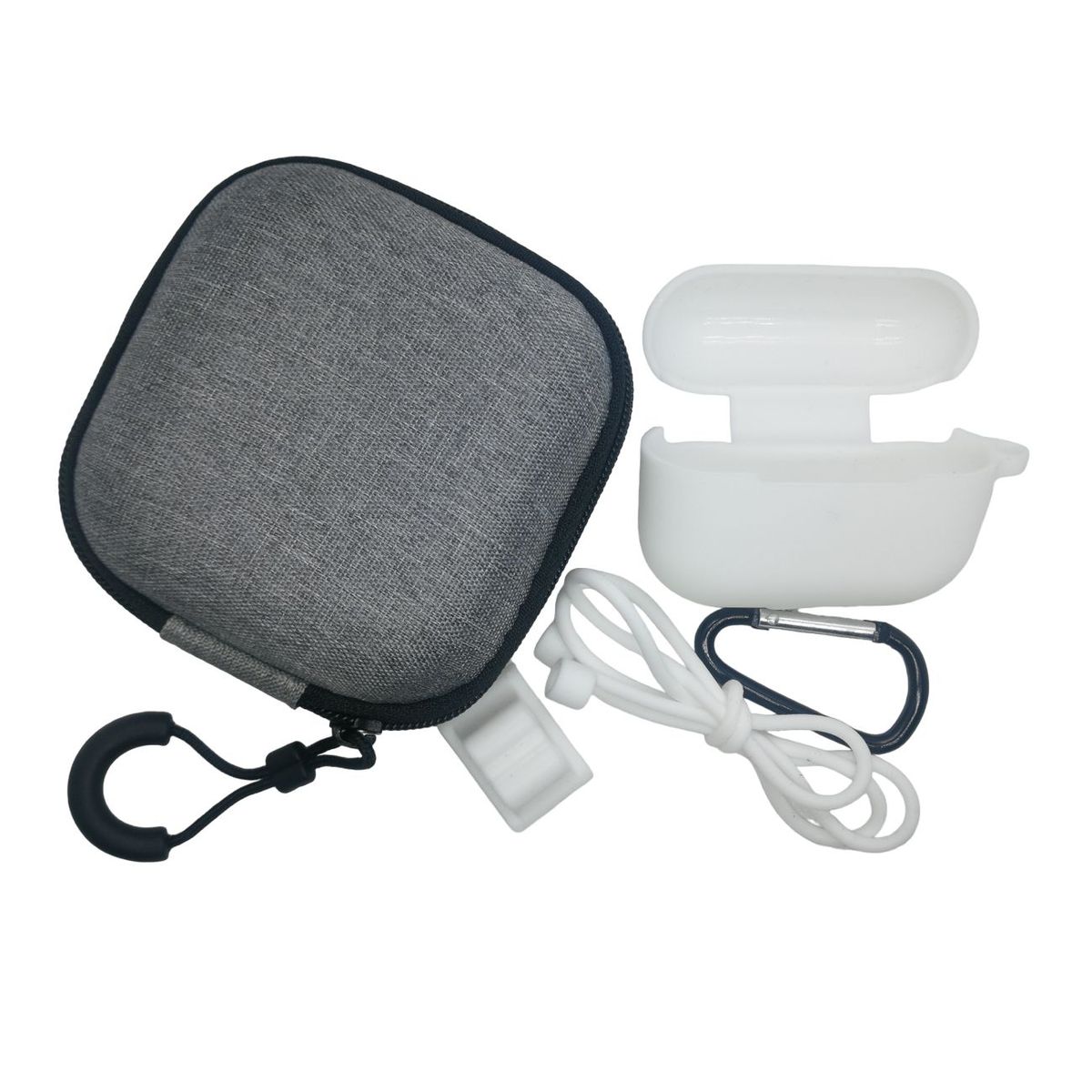 GENERICO - Case Estuche Funda Protector para Apple AirPods Pro - Kit 5 En 1