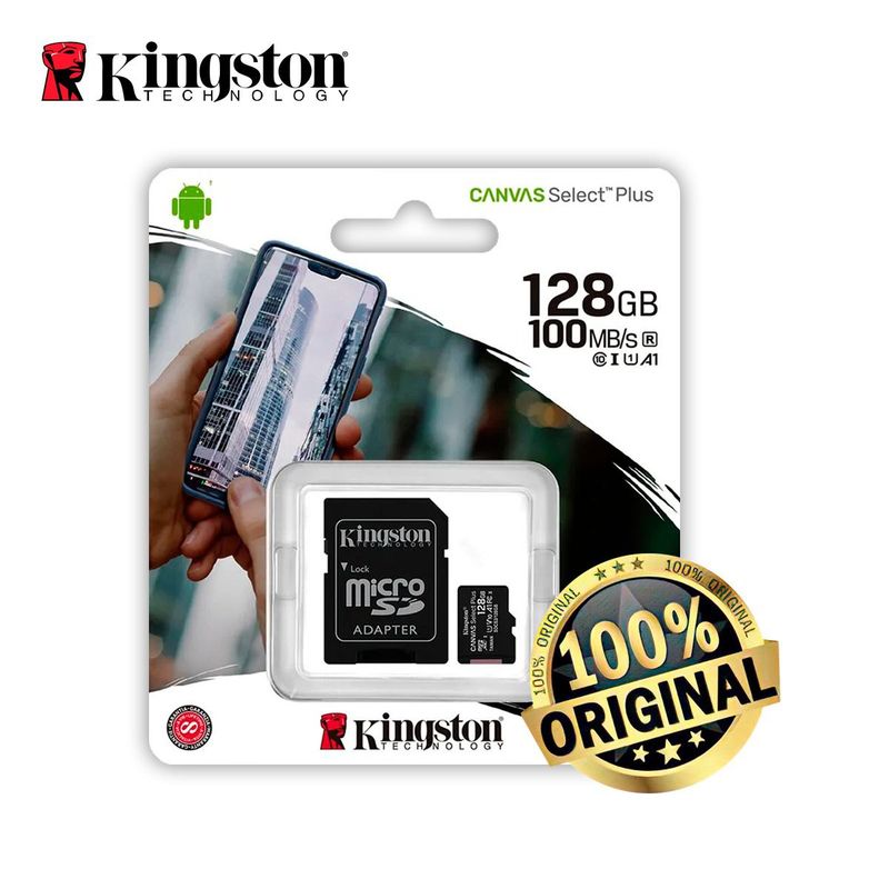 KINGSTON - Memoria Micro Sd Kingston 128Gb + Adaptador