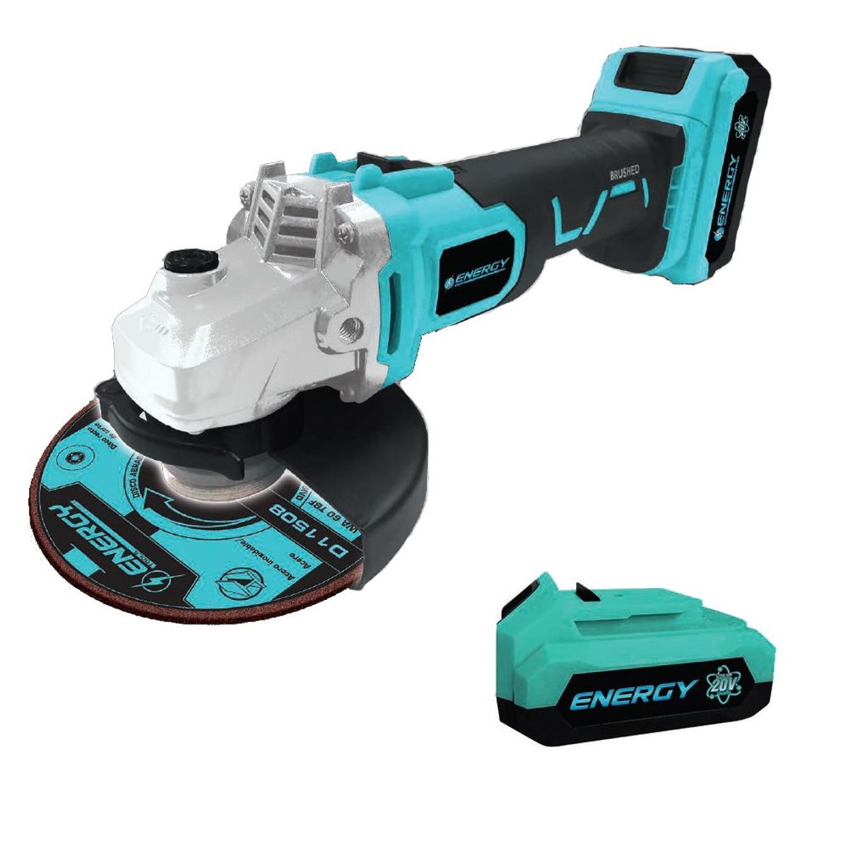 ENERGY - ESMERILADORA RECAR 4 1/2 20V A20C2