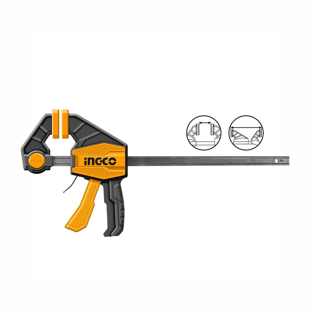 INGCO TOOLS - PRENSA RAPIDA AUTOAJUSTABLE 24 135KG INGCO - HQBC24802