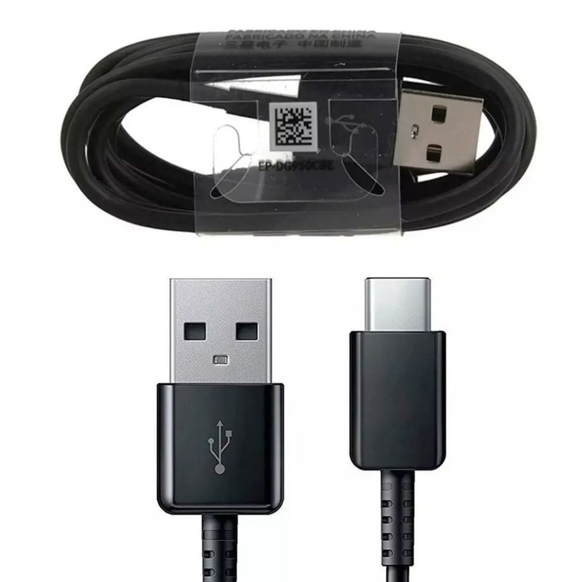 SAMSUNG - Cable Cargador Premium Samsung USB a Tipo C Negro