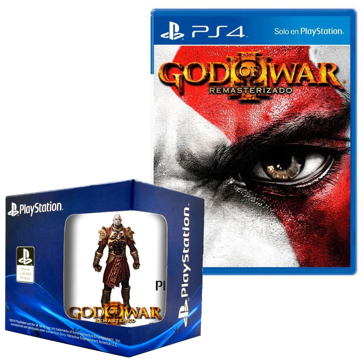 SONY - GOD OF WAR III REMASTERED Playstation 4  +Taza