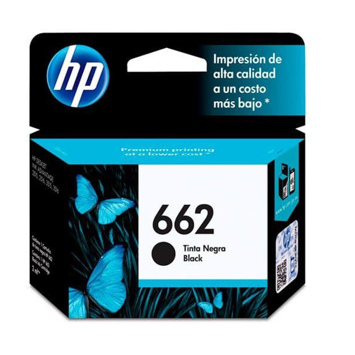 HP - Cartucho HP 662 negro Original
