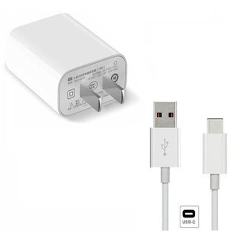 XIAOMI - Cargador Xiaomi 18W Qualcomm Quick Charger 2.0 Tipo C Blanco