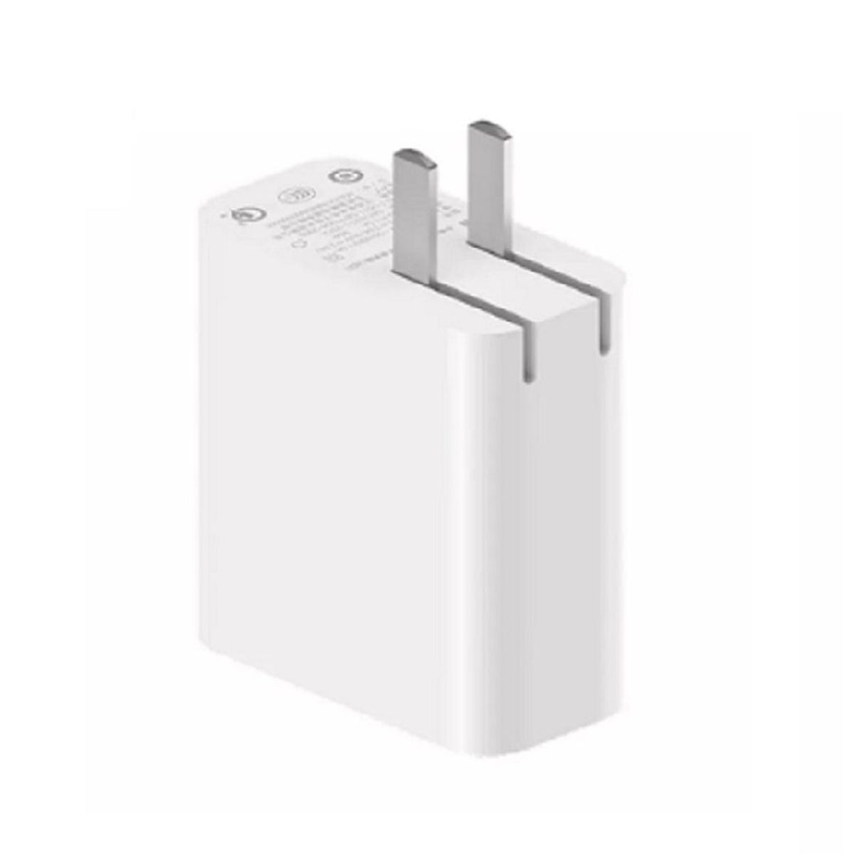 XIAOMI - Adaptador Cargador Xiaomi Dual USB de Tipo-C y Tipo-A de 33W Blanco