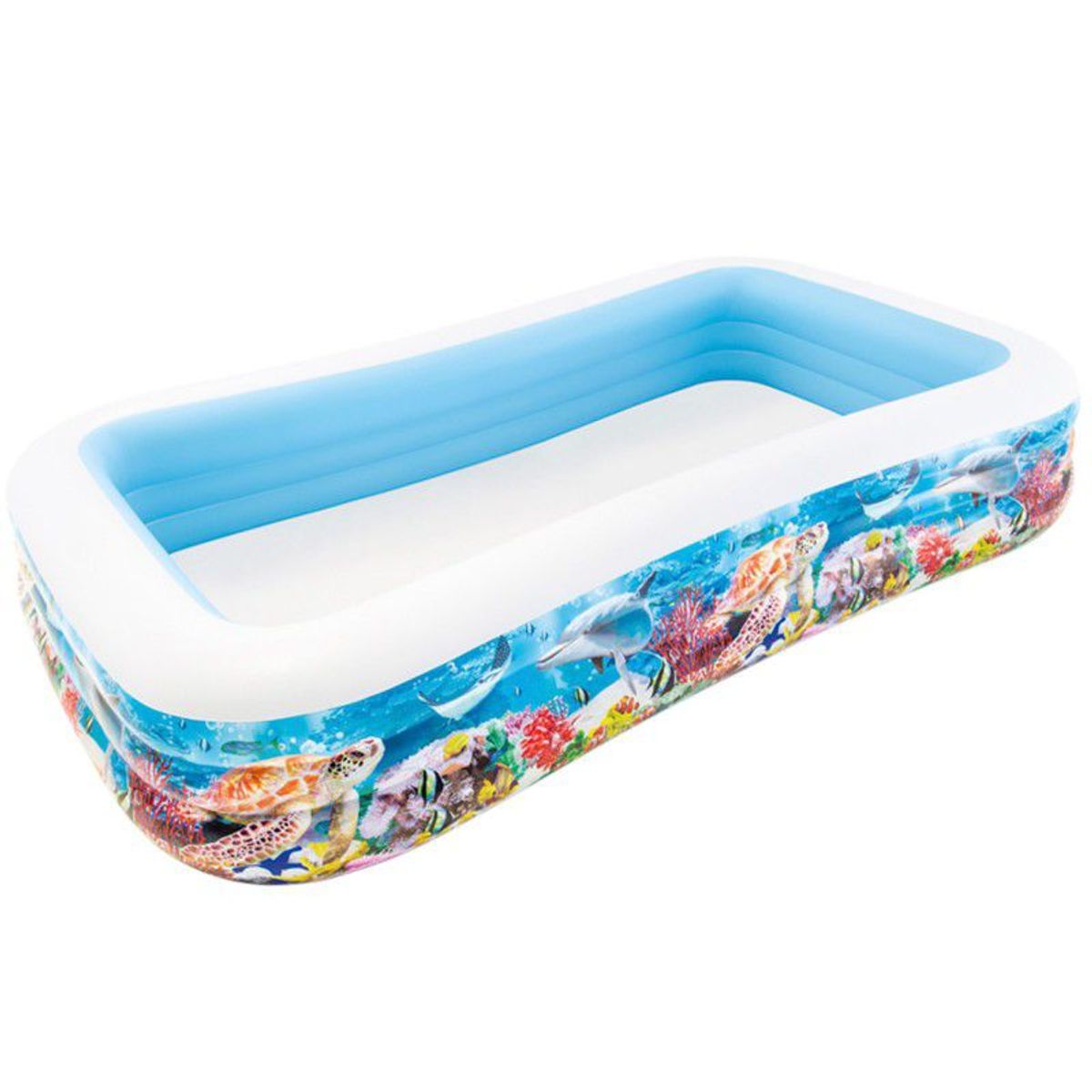 INTEX - PISCINA INFLABLE INTEX INFANTIL TROPICAL RECTANGULAR