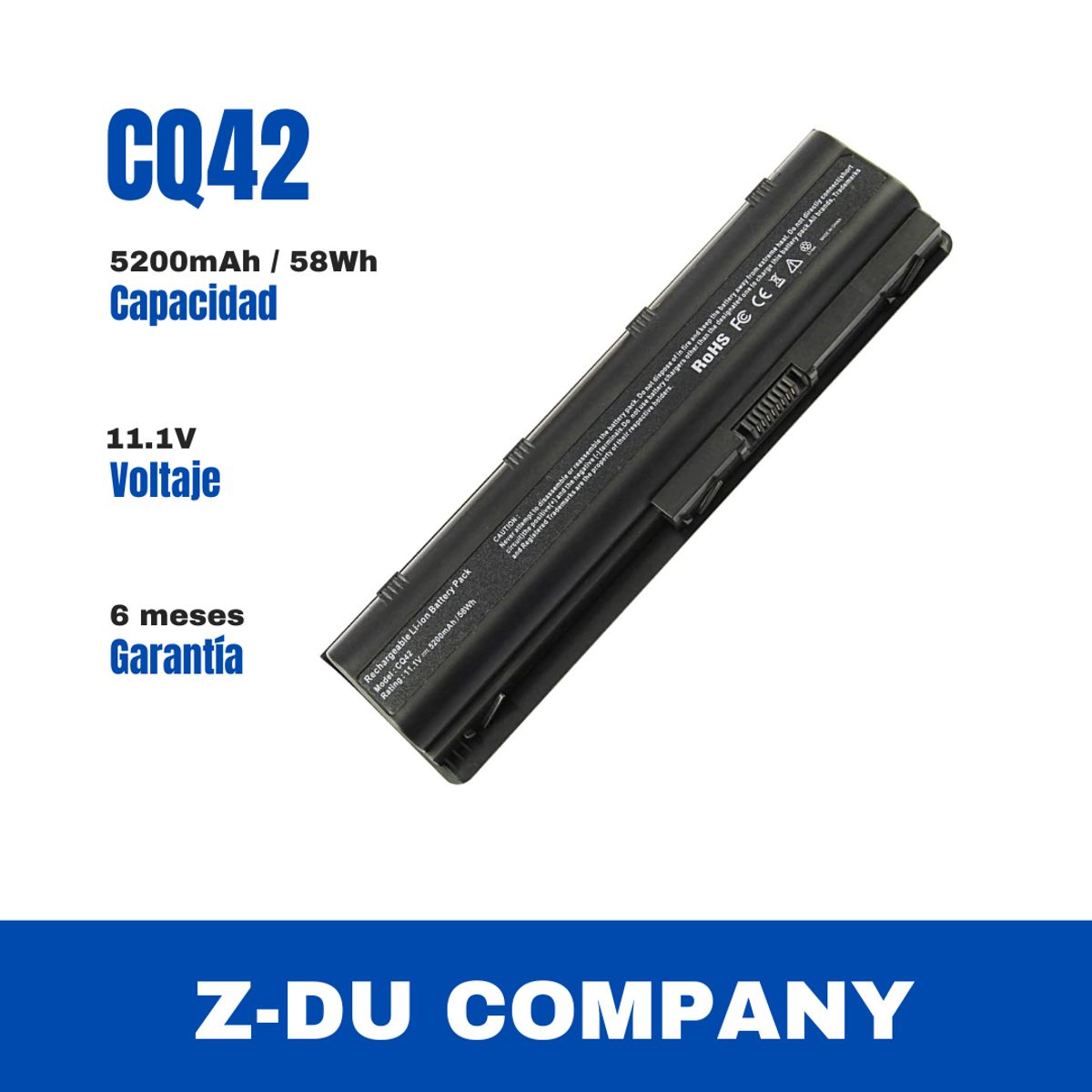 GENERICO - Batería Compatible con  COMPAQ 435, 436 CQ42 CQ43 1000 MU06