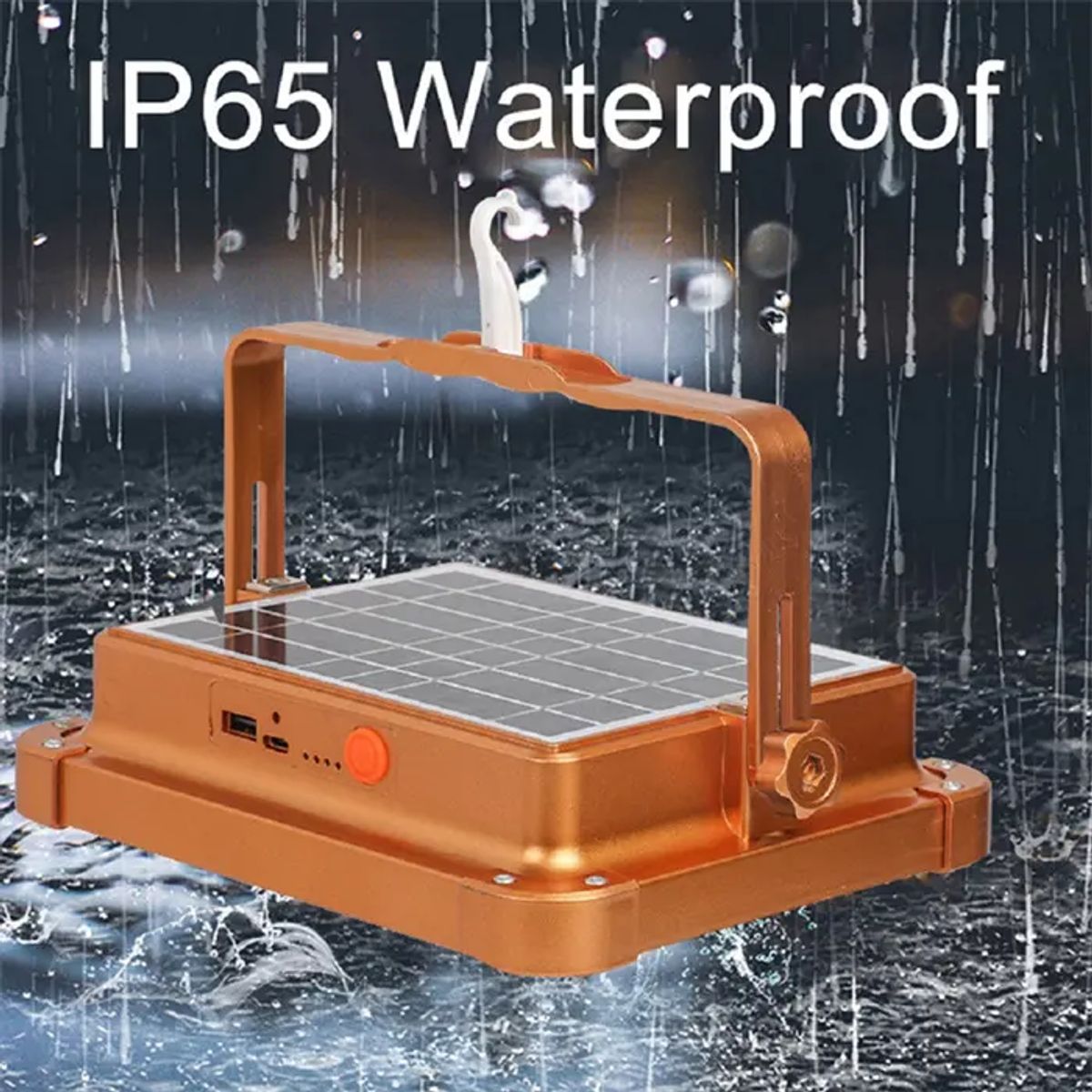 GENERICO - Reflector Solar Lampara Foco Potente Portatil Multifuncional