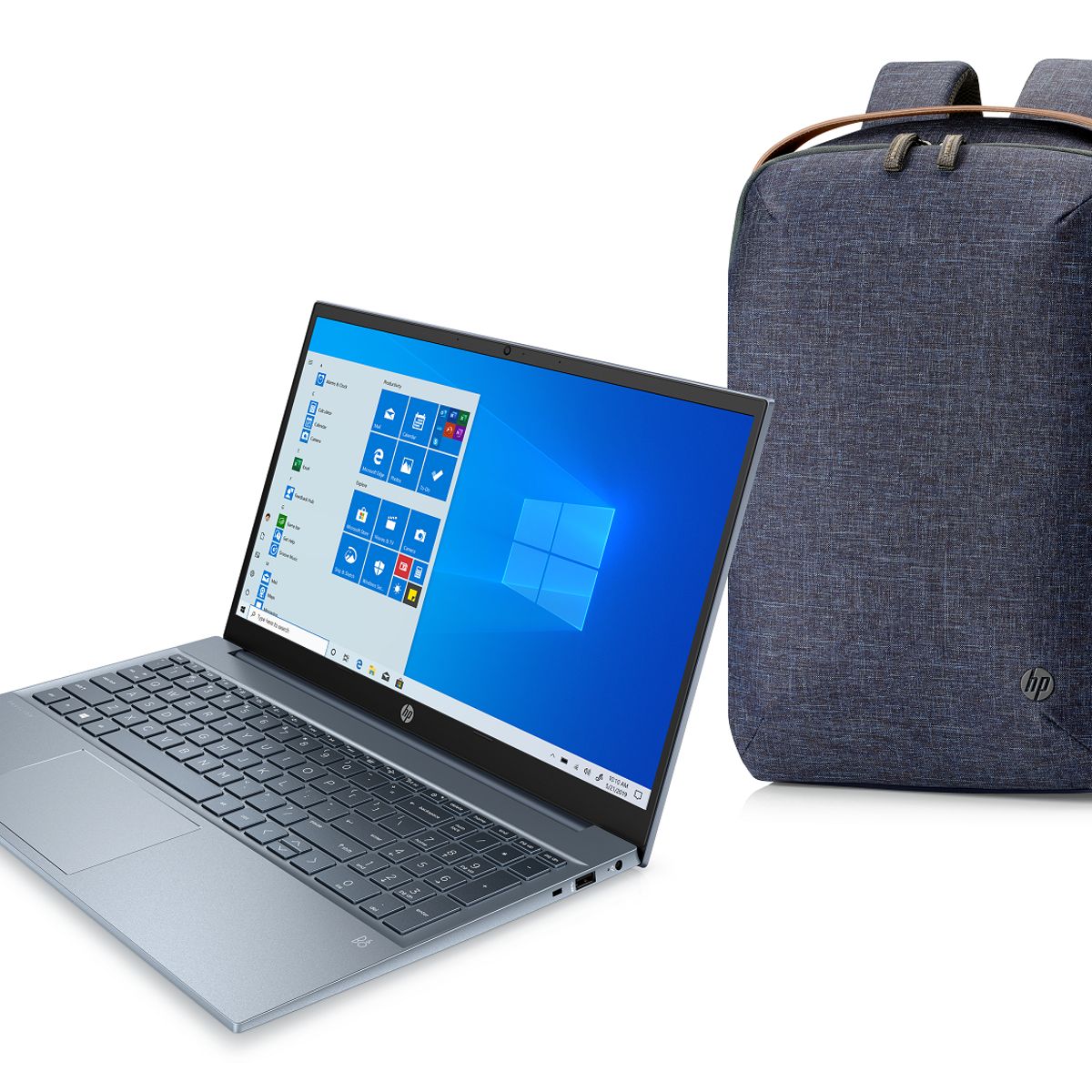 HP - Laptop Hp Pavilion Amd Ryzen 5 8Gb 512Gb Win 11 15-Eh1509La - Azul oscuro