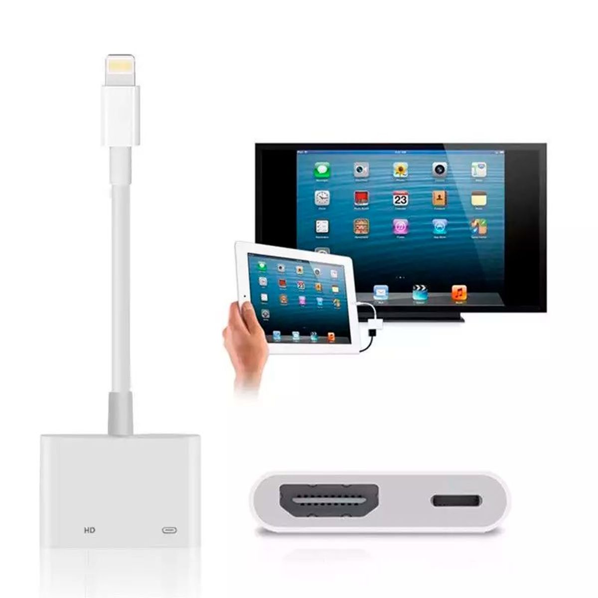 OEM - Adaptador de Lightning a HDMI para iPhone