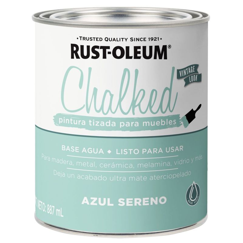 RUST OLEUM - Chalked Brochable Azul Sereno 0887L