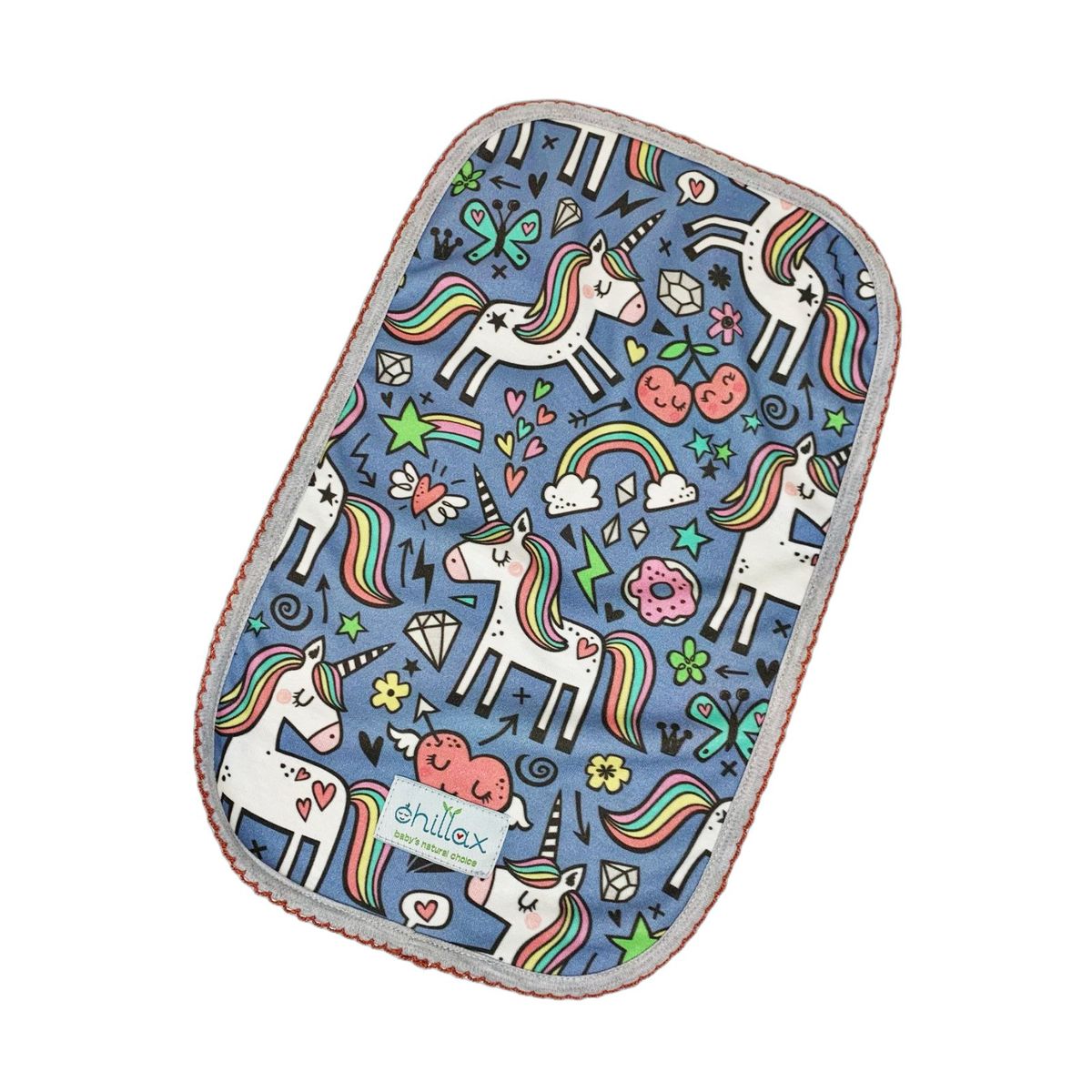 CHILLAX - Baba Hombrera Chillax Hearts Unicorn para  Bebé
