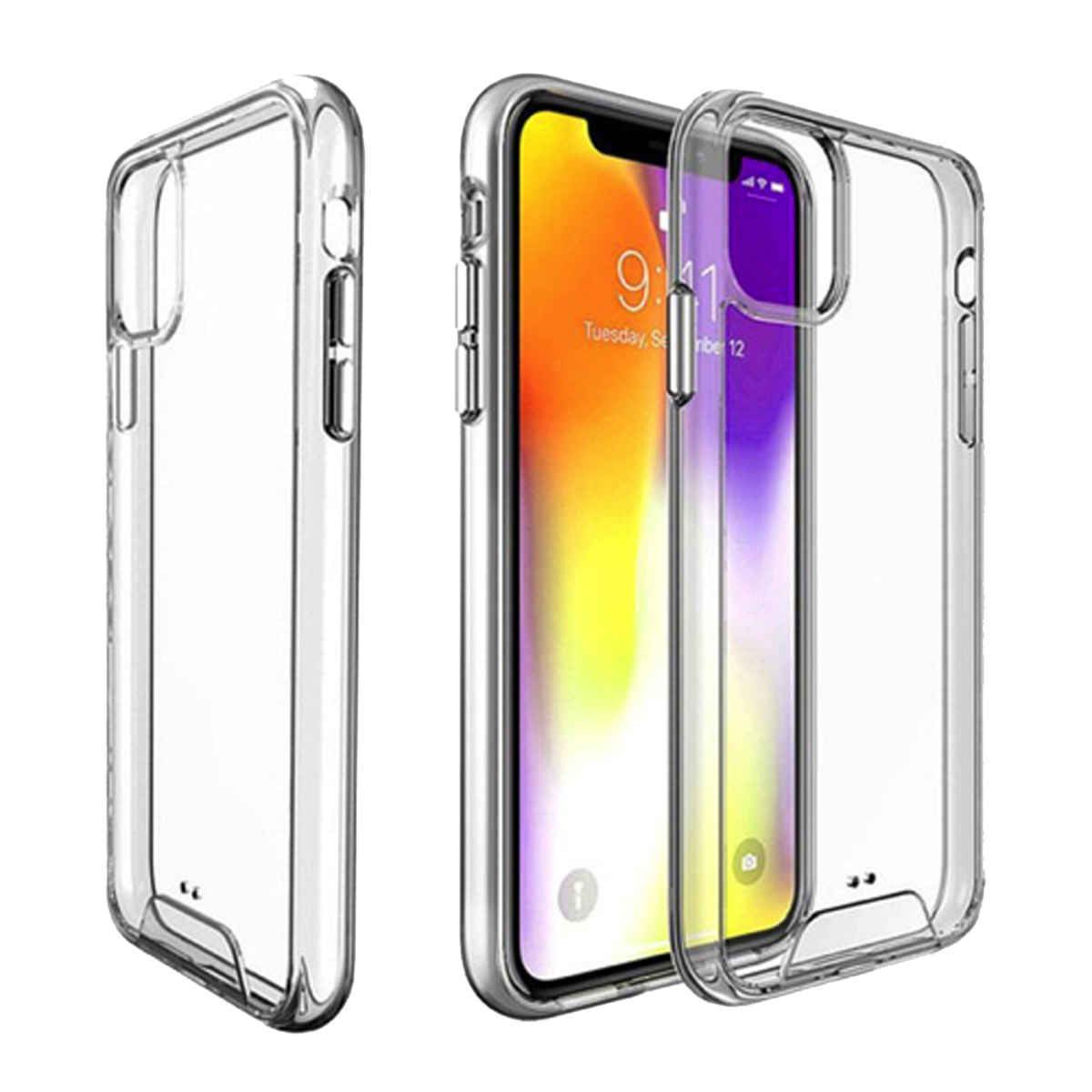 SPACE - Case Space AntiCaida para iPhone 11 Pro Max Transparente