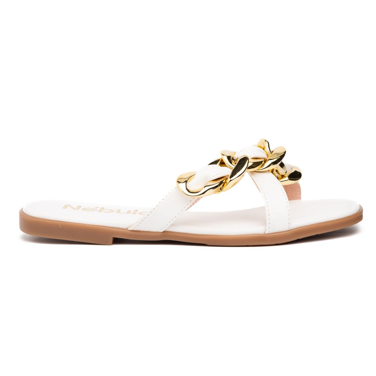 NEBULA - Sandalia Delmas - Blanco