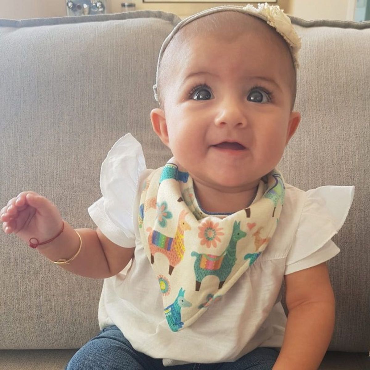 CHILLAX - Babero Bandana chillax Hearts Unicorn para bebé