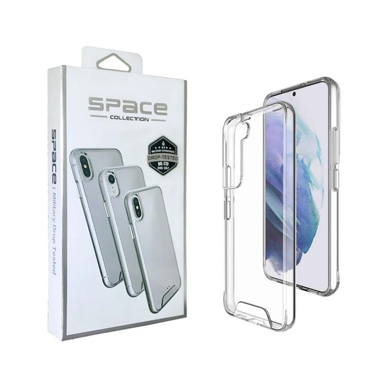 SPACE - Case Space AntiCaida para Samsung S22 Plus Transparente