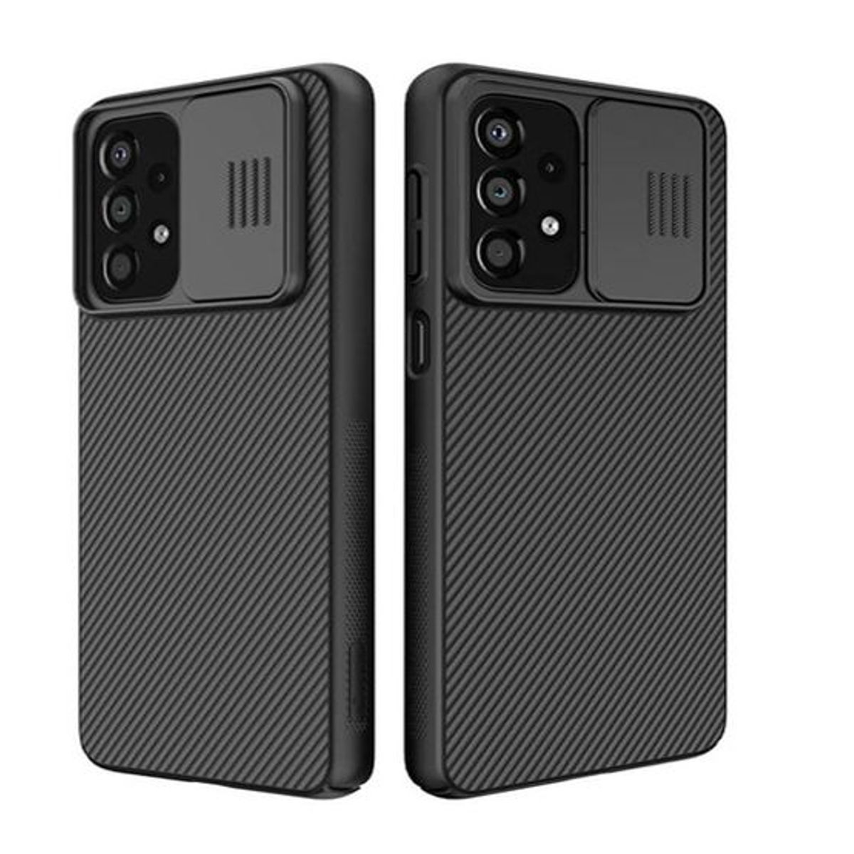 NILLKIN - Case Nillkin Samsung A33 5G Camshield Funda Híbrida Negro