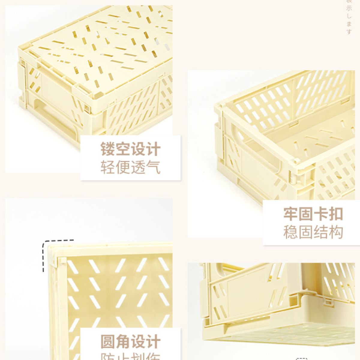 AURELA - Set de 2 Canastas de Almacenamiento Plomo