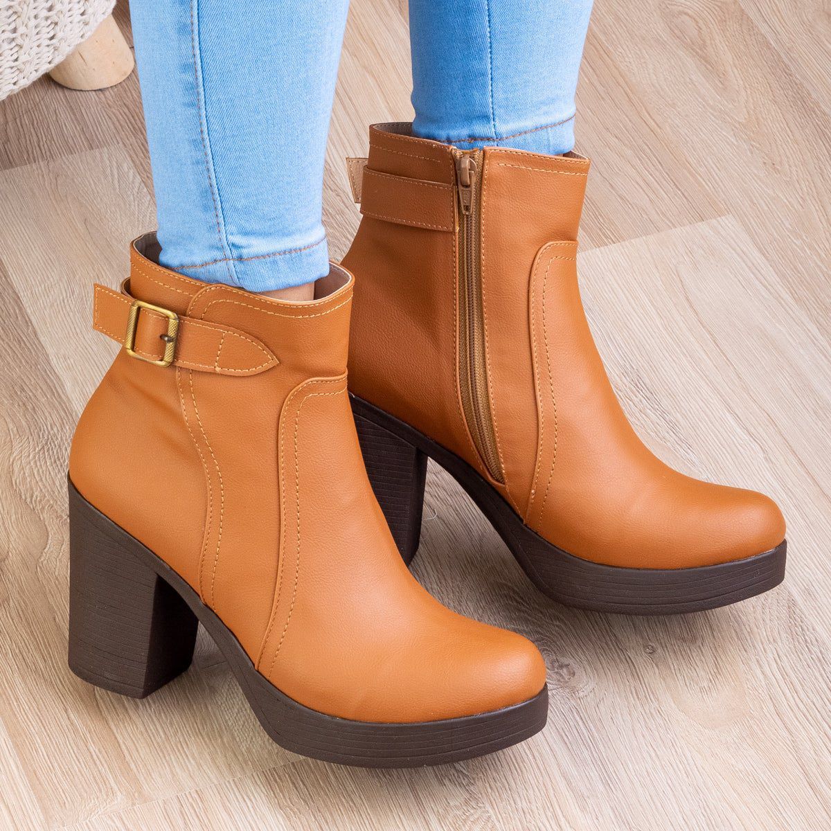 NEBULA - Botas Baku - Camel