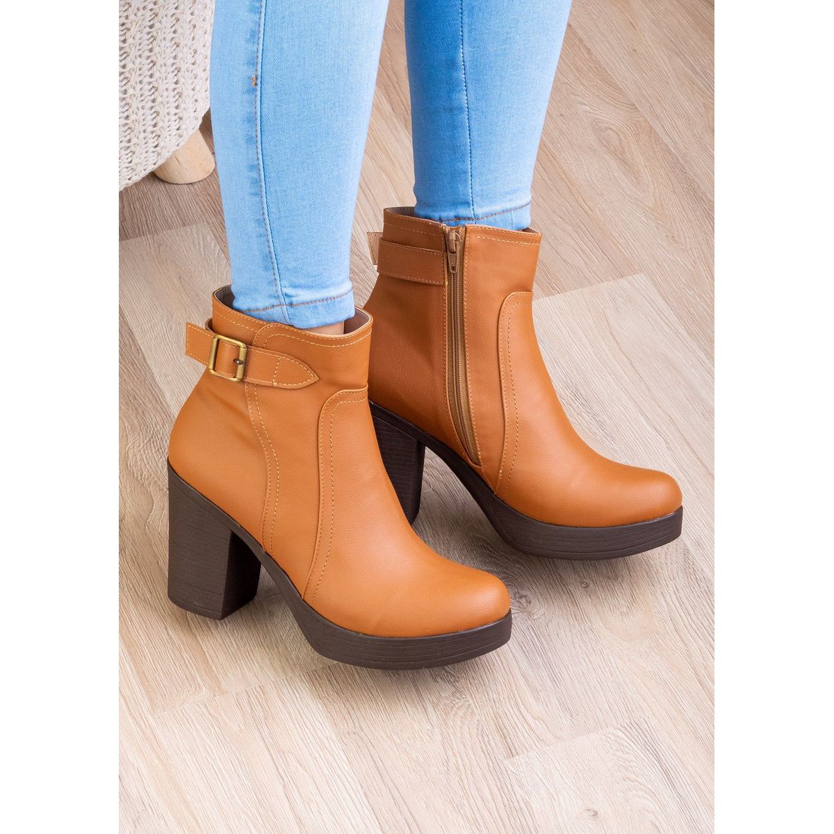 NEBULA - Botas Baku - Camel