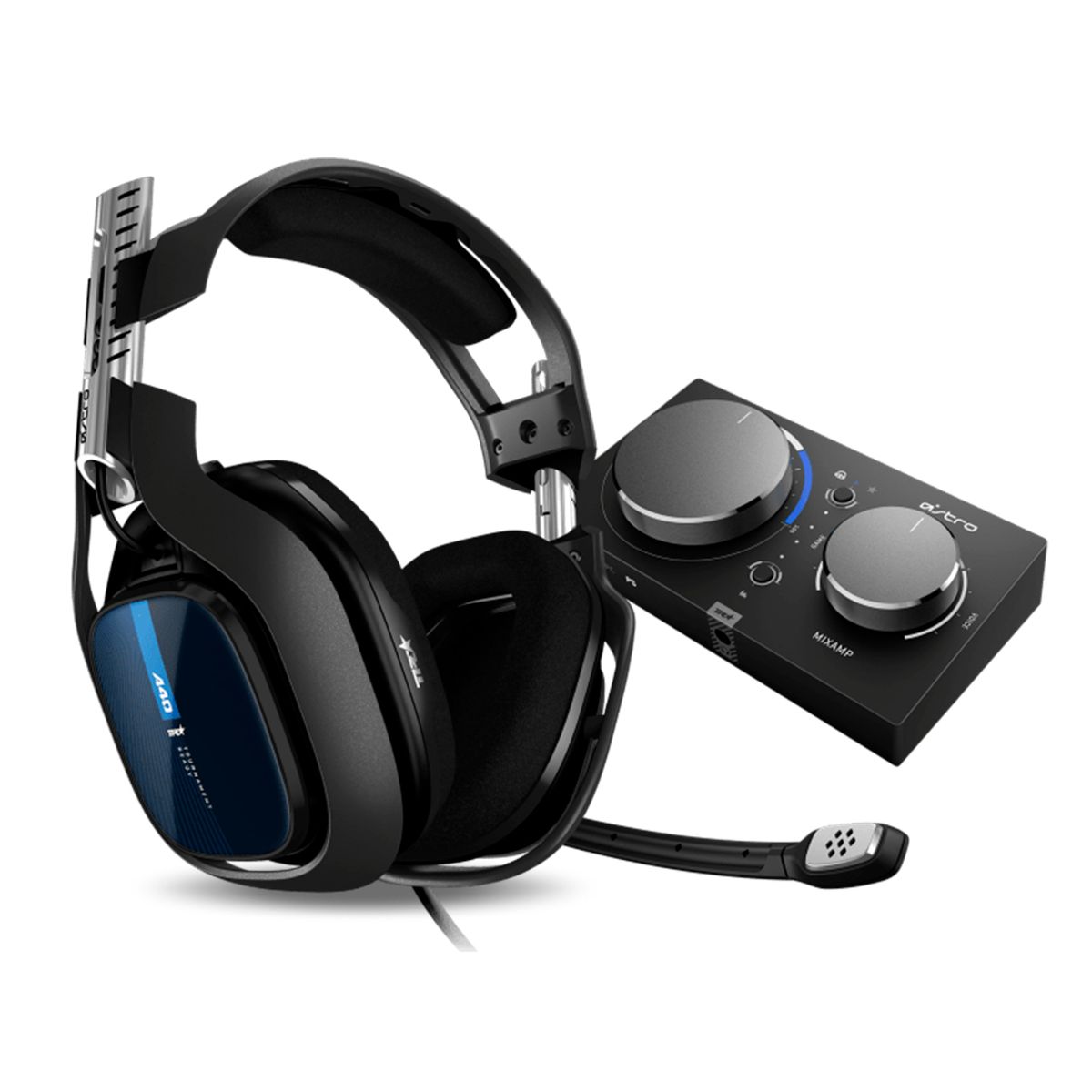 ASTRO GAMING - Audifono Gamer Astro A40  MIXAMP PRO TR PS4 PCmac AUDIO V2 - Negro
