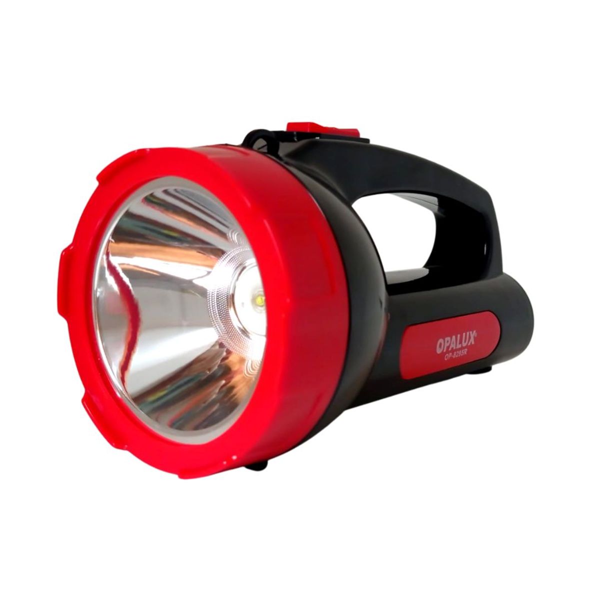 GENERICO - Linterna Recargable 5w Opalux Op-8295 Luz Alta Y Baja Rojo