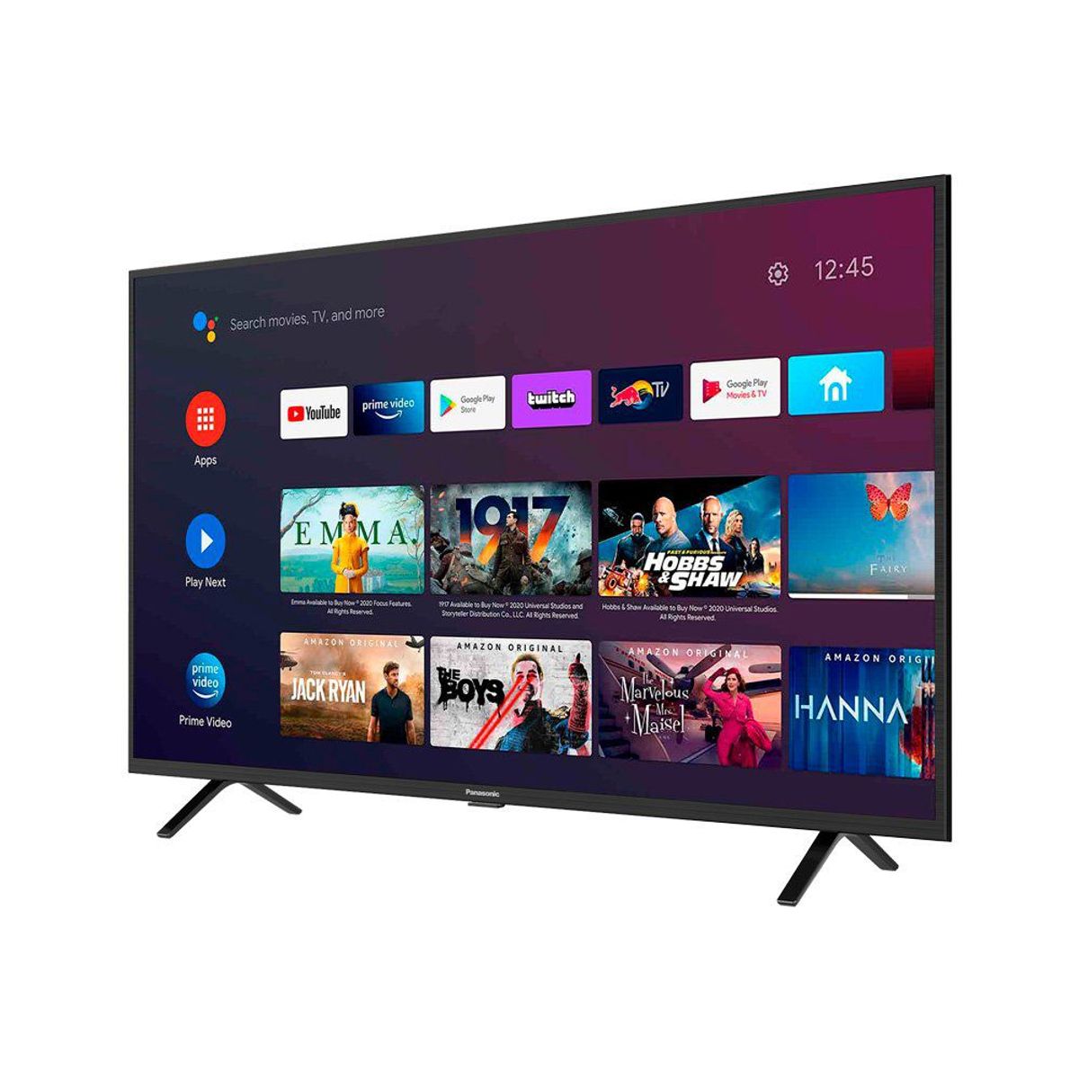 PANASONIC - Televisor  Panasonic Smart 4K UHD Android 43 TC-43HX550P - Negro