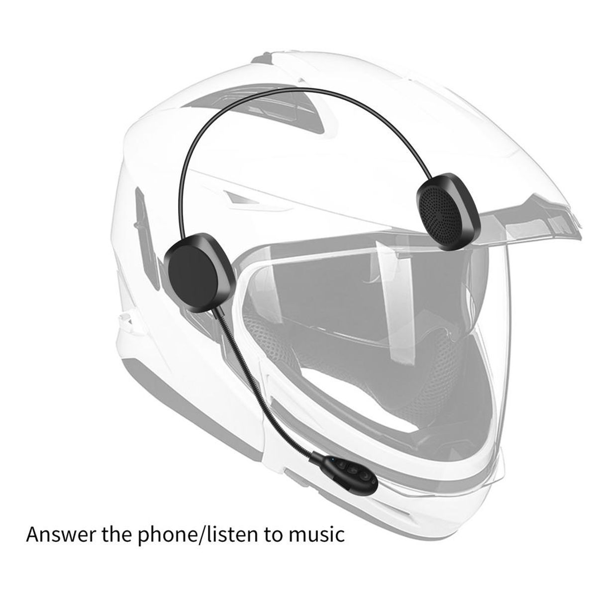 GENERICO - Audifonos Bluetooth Moto Casco Auricular Llamadas Handsfree Mano Libre