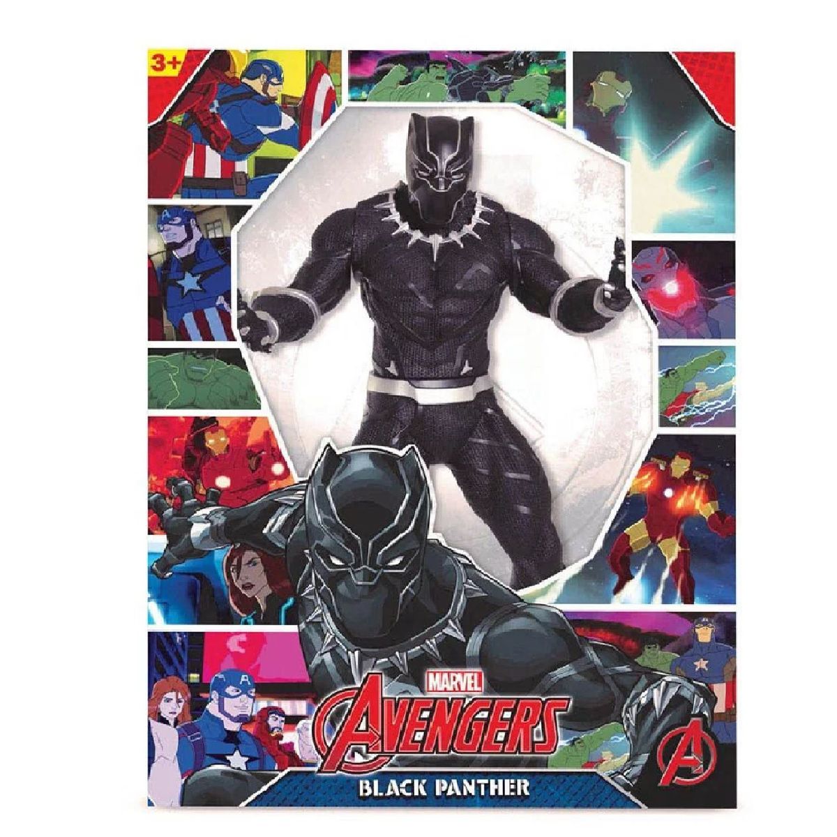 MARVEL - Muñeco Gigante Black Panther 55 cm