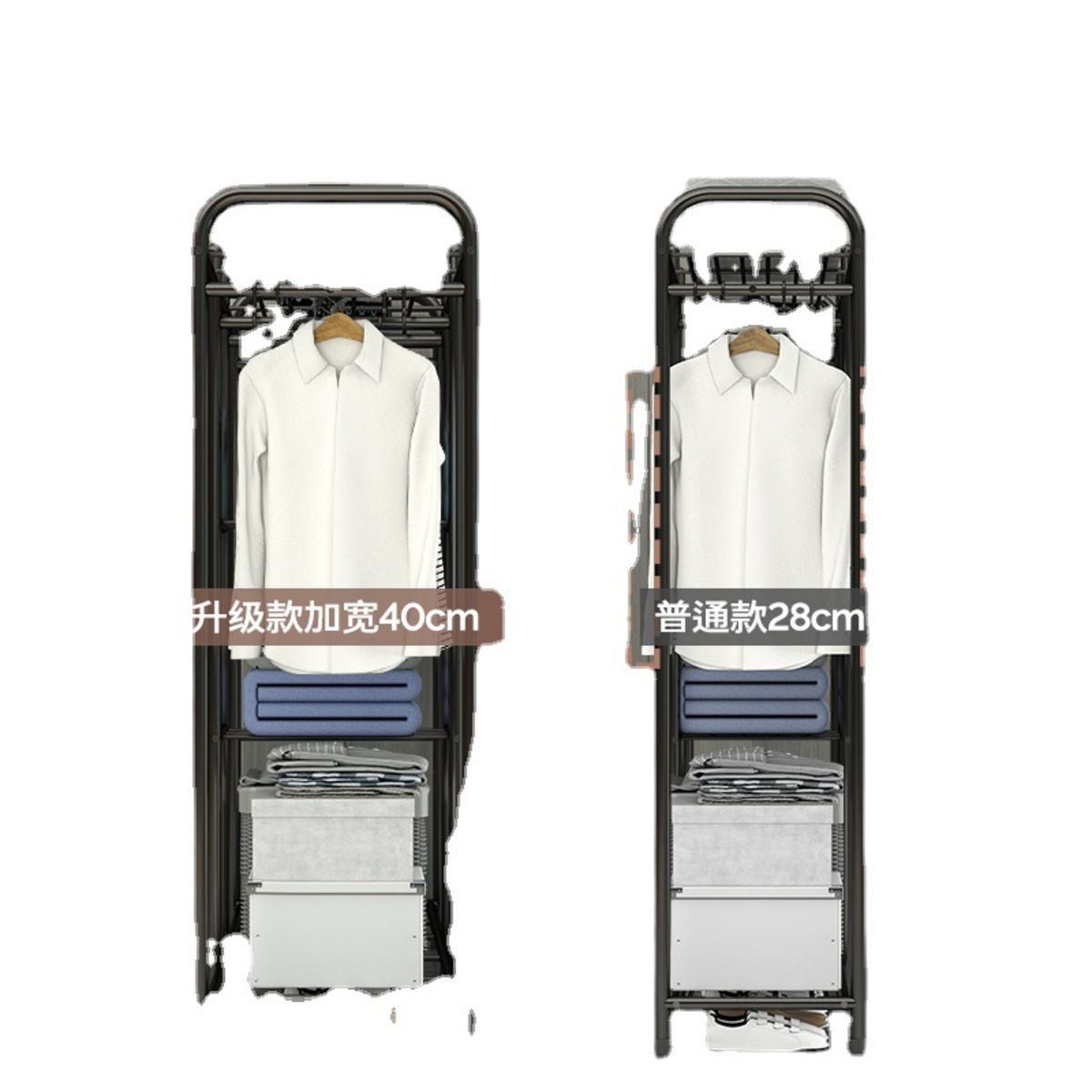 GENERICO - Perchero Ropero Organizador Colgador Multifuncion Ropa Zapatera 120