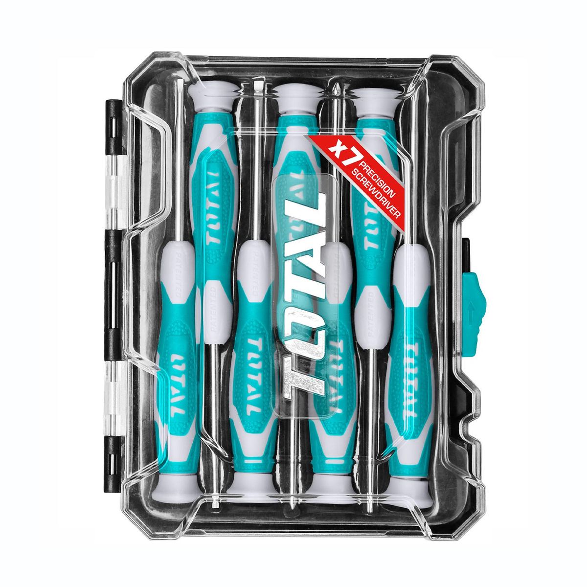 TOTAL TOOLS - JUEGO DE DESTORNILLADORES 7 PZS PROFESIONAL TOTAL - THT250726