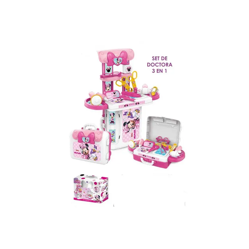 DISNEY - Set De Doctora De Minnie Mouse 3 EN 1- Disney